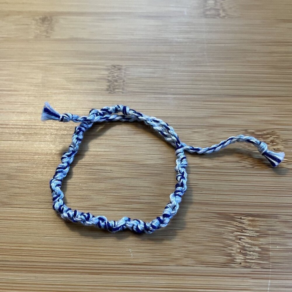 Marjorie Bracelet, anklet, trendy, comfortable, tie, embroidery thread, woven, g